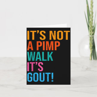 Grappig Niet Een Poener Wandel Gout Oude Man Medis Kaart