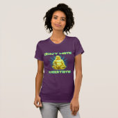 Grappig! Niet haten, Meditate T-shirt (Voorkant volledig)