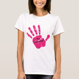 Grappig niet luisteren - Praat met de hand T-shirt