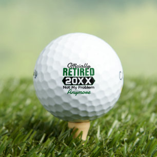 Grappig niet meer mijn probleem met pensioen golfballen