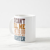 Grappig Niet Mijn Dochter Koffiemok (Voorkant links)
