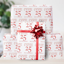 Grappig Niet Openen Tot Kerst Inpakpapier