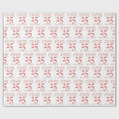 Grappig niet openen tot Kerstmis inpakpapier (Vlak)