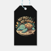 Grappig niet snel niet woedend cadeaulabel (Voorkant)