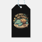 Grappig niet snel niet woedend cadeaulabel (Achterkant)