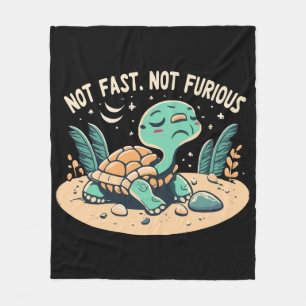 Grappig Niet Snel Niet Woedend Fleece Deken
