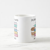 Grappig Niet Storen Ik ben het lezen van boek minn Koffiemok (Center)