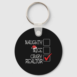 Grappig niet stout niet leuk Ik ben makelaar Merry Sleutelhanger