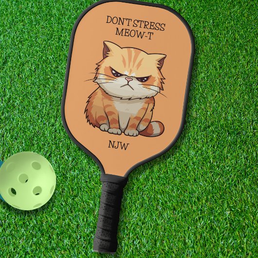 Grappig niet stress MEOW-T Pickleball Paddle