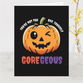 Grappig Niet Te Slecht Gore-Geous Schattigee Winki Kaart (Gele Bloem)