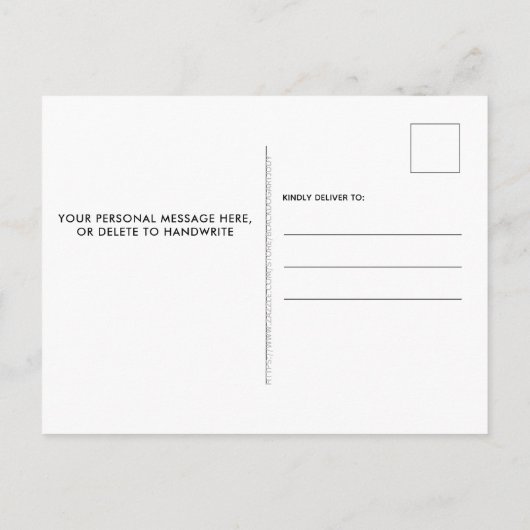 Grappig nieuw adres dat we hebben verplaatst. aankondigingskaart (Achterkant)