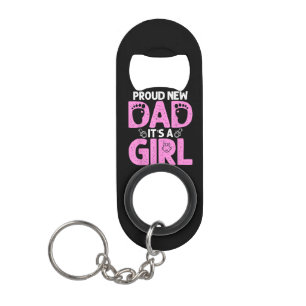 Grappig, nieuw pap cadeau voor mannen Vaderdag. Mini Flessenopener