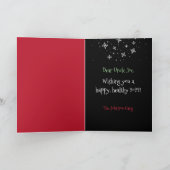 Grappig nieuwe jaren resoluties feestdagen kaart (Binnen)