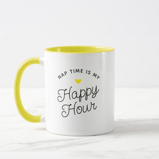 Grappig Nieuwe Mama Nap Tijd Happy Hour Moe Mama Mok (Links)