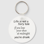 Grappig nieuwigheden citeren hilarische slogan sleutelhanger (Voorkant)