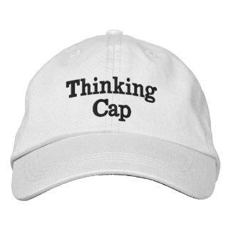 Grappig nieuwigheid geborduurd honkbal denken PET