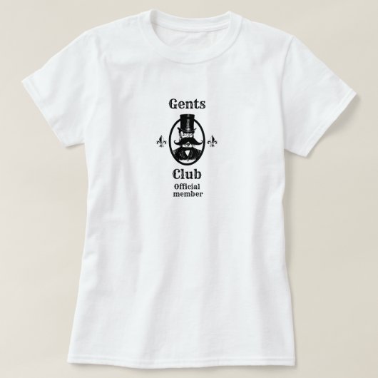 Grappig nieuwigheids-kerststudentenontwerp GENTS C T-shirt (Design voorkant)