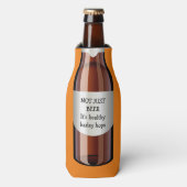 Grappig nieuwigheidsbier flesjeskoeler (Fles Voorkant)