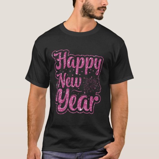 Grappig Nieuwjaar 2025 NYE Party Family Matching T-shirt (Voorkant)