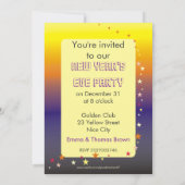 Grappig nieuwjaarsfeest kaart (Achterkant)