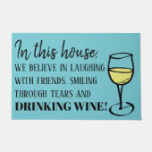 Grappig nieuws in dit Parlement Deurmat (Voorkant)