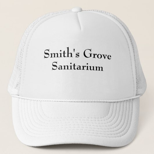 Grappig Nieuws Smith's Grove Sanitarium Trucker Pet (Voorkant)