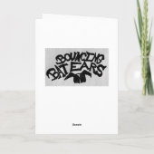 Grappig nieuws wat je ziet Grim Reaper Greeting Kaart (Achterkant)