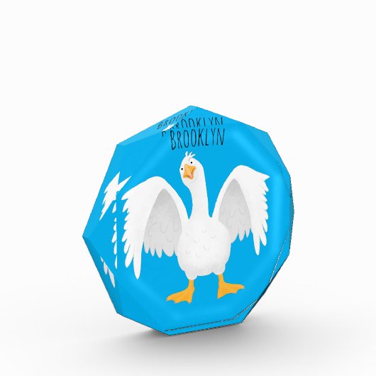 Grappig nieuwsgierig als cartoon fotoblokken (Links)