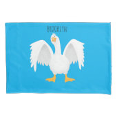 Grappig nieuwsgierig als cartoon kussensloop (Voorkant)