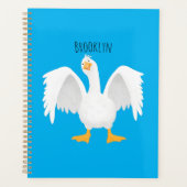 Grappig nieuwsgierig als cartoon planner (Voorkant)