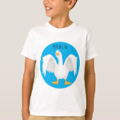 Grappig nieuwsgierig als cartoon t-shirt (Voorkant)