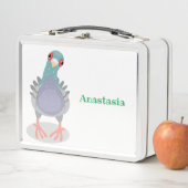 Grappig nieuwsgierig cartoon illustratie (In situ)