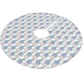 Grappig nieuwsgierig cartoon illustratie kerstboom rok (Gekanteld)