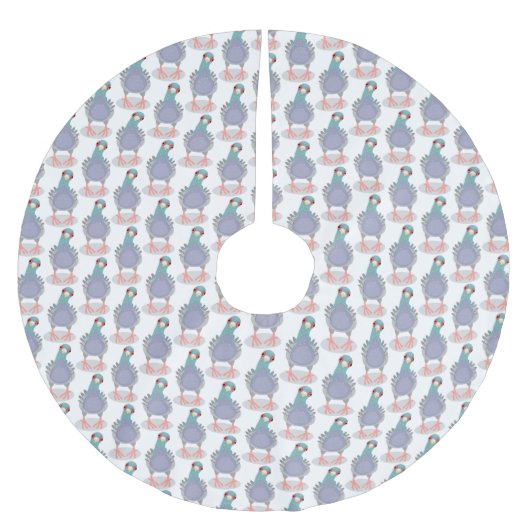 Grappig nieuwsgierig cartoon illustratie kerstboom rok (Voorkant)