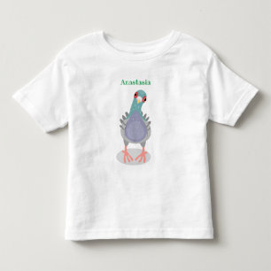 Grappig nieuwsgierig cartoon illustratie kinder shirts