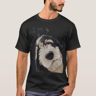 Grappig nieuwsgierig Dog Bernedole T-shirt