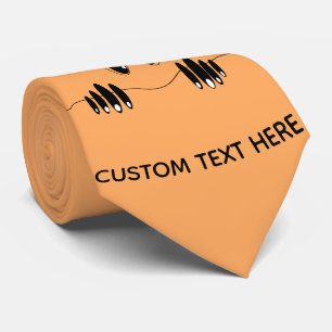 Grappig nieuwsgierige ogen - glimlach - voeg Jouw  Stropdas