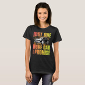 Grappig nog één auto die ik beloof t-shirt (Voorkant volledig)