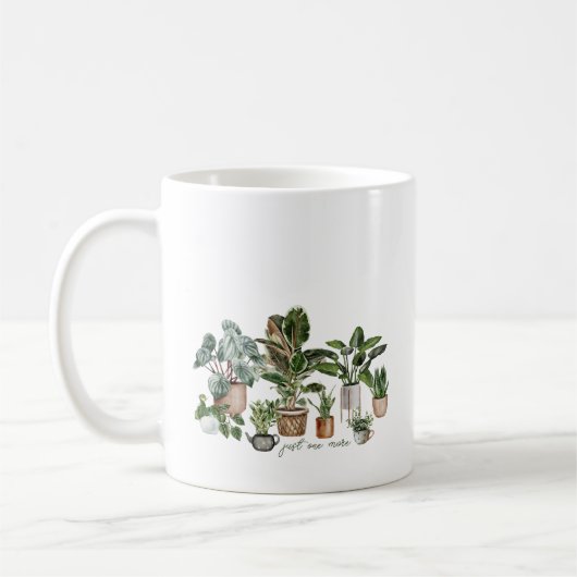 Grappig nog een Plant voor Plant liefhebber Koffiemok (Links)