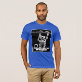 Grappig nog steeds hangen in die kat t-shirt (Voorkant volledig)