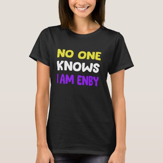 Grappig non-binair en transgender 2 t-shirt (Voorkant)