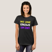 Grappig non-binair en transgender 2 t-shirt (Voorkant volledig)