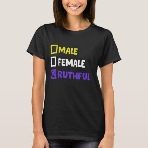 Grappig non-binair en transgender 3 t-shirt