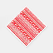 Grappig Noords lelijk kersttruienfeest Servet (Hoek)