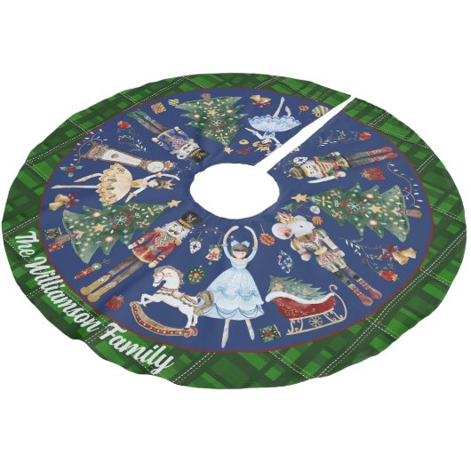 Grappig notenkraker kerstballet kerstboom rok (Gekanteld)