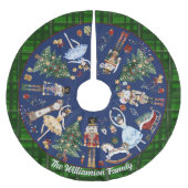 Grappig  notenkraker kerstballet kerstboom rok (Voorkant)