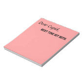 Grappig notitieblokken cadeautjes Anti-Valentijnsd (Linkerzijde)