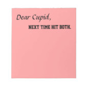 Grappig notitieblokken cadeautjes Anti-Valentijnsd (Voorkant)