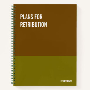 Grappig Notitieboek, Humoureus Writing Pad Journal Notitieboek