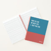 Grappig Notitieboek, Snarky Schrijfpad Journal, Notitieboek (Binnen)